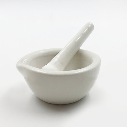 Chinese Porcelain Mortar and Pestle Set 60mm by HitMyNeed