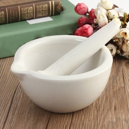 Chinese Porcelain Mortar and Pestle Set 60mm by HitMyNeed