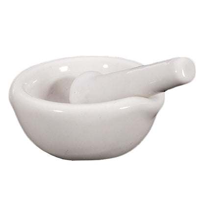 Chinese Porcelain Mortar and Pestle Set 60mm by HitMyNeed