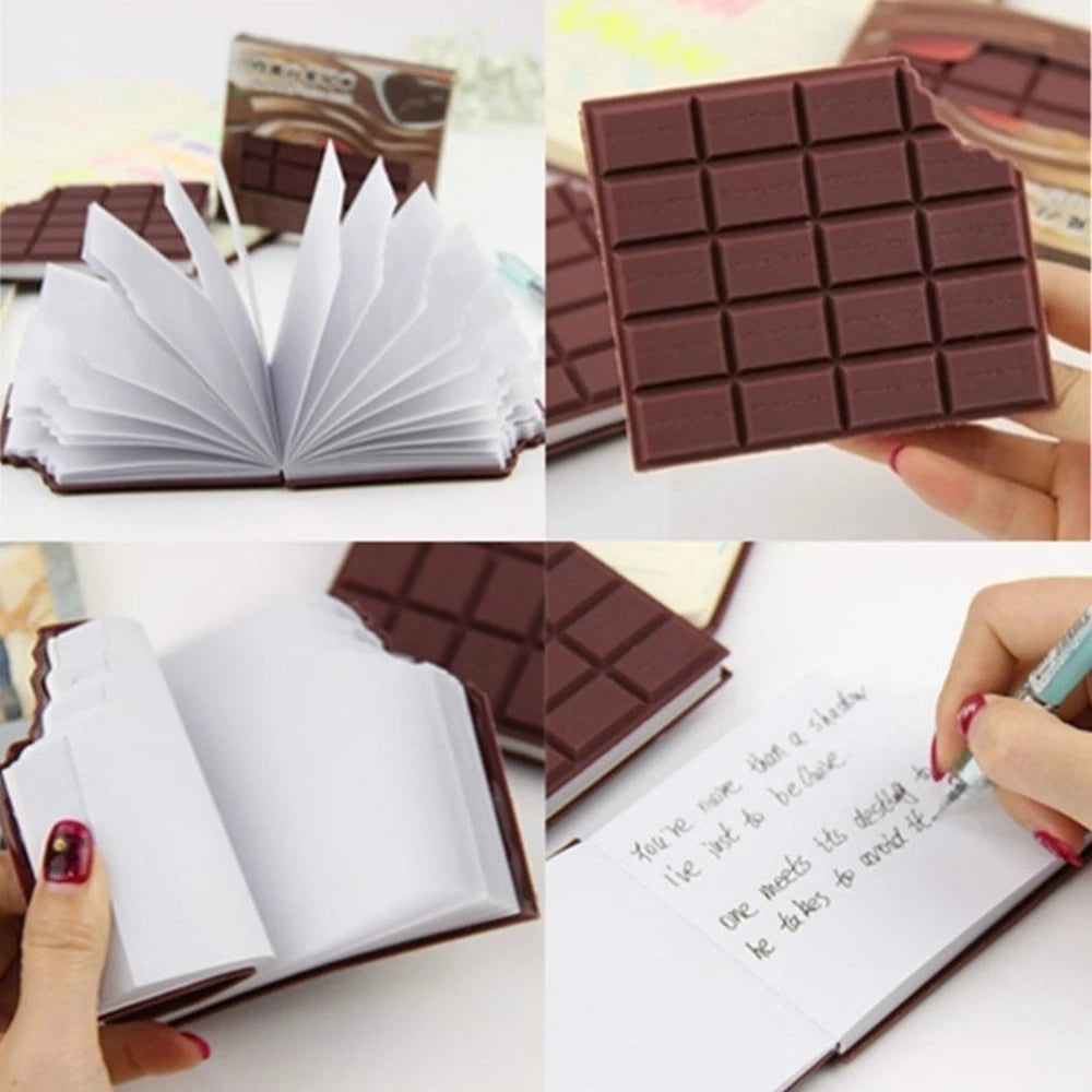 Chocolate Bar Design Pocket Notebook, 80 Sheets by HitMyNeed