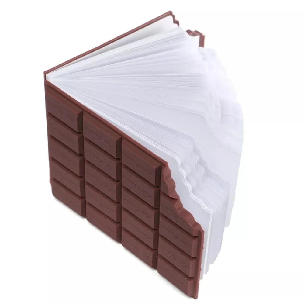 Chocolate Bar Design Pocket Notebook, 80 Sheets by HitMyNeed