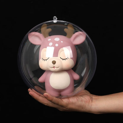 Christmas Clear Fillable Plastic Baubles (15pcs Set) by HitMyNeed