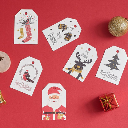 Christmas Gift Labels Paper Tags, 50-Pack by HitMyNeed