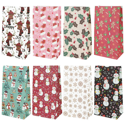 Christmas Kraft Gift Bags Set of 10 by HitMyNeed
