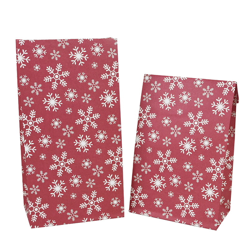 Christmas Kraft Gift Bags Set of 10 by HitMyNeed