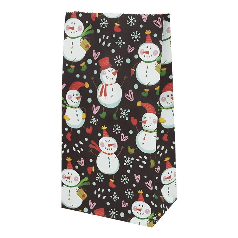 Christmas Kraft Gift Bags Set of 10 b07 by HitMyNeed