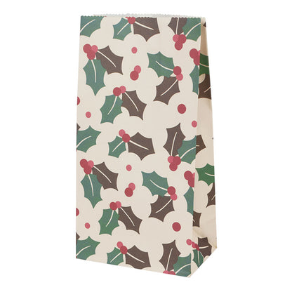 Christmas Kraft Gift Bags Set of 10 b09 by HitMyNeed