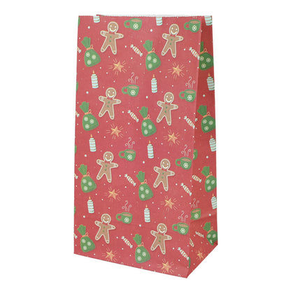 Christmas Kraft Gift Bags Set of 10 b12 by HitMyNeed