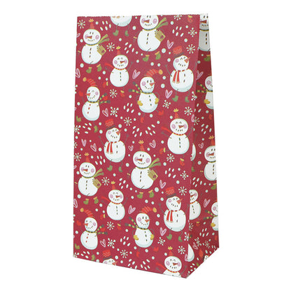 Christmas Kraft Gift Bags Set of 10 b13 by HitMyNeed
