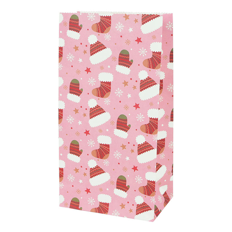 Christmas Kraft Gift Bags Set of 10 b15 by HitMyNeed