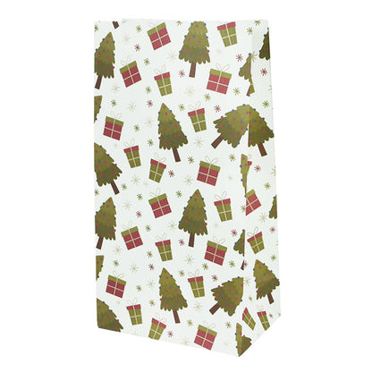 Christmas Kraft Gift Bags Set of 10 b16 by HitMyNeed