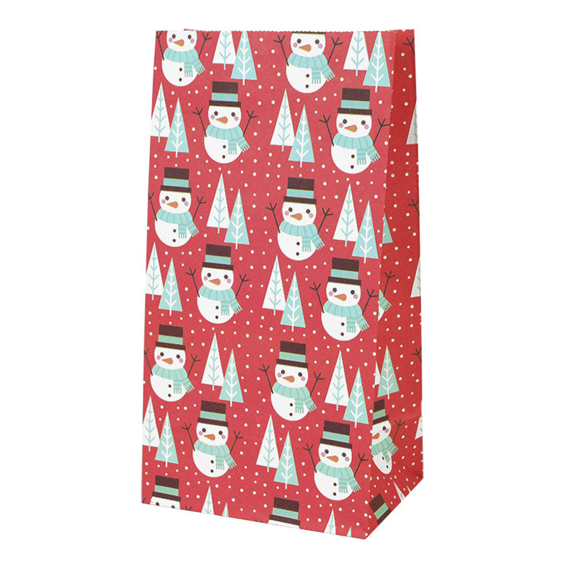 Christmas Kraft Gift Bags Set of 10 b17 by HitMyNeed