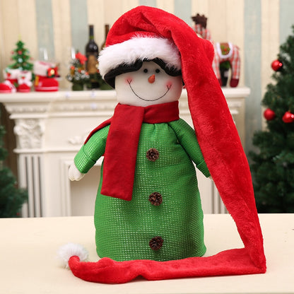 Christmas Plush Extra Long Santa Hat for Kids & Adults by HitMyNeed