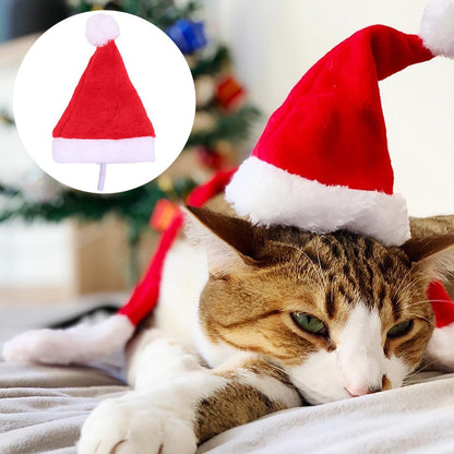 Christmas Santa Hat for Dogs with Adjustable Strap by HitMyNeed