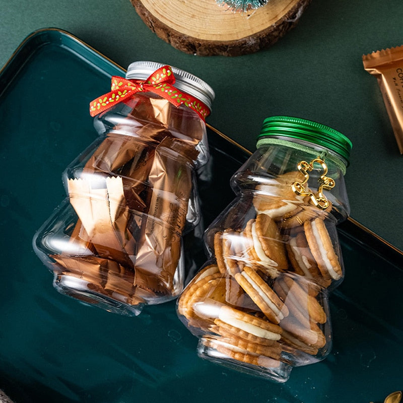 Christmas Tree Cookie Jar Holder 15 x 8cm by HitMyNeed