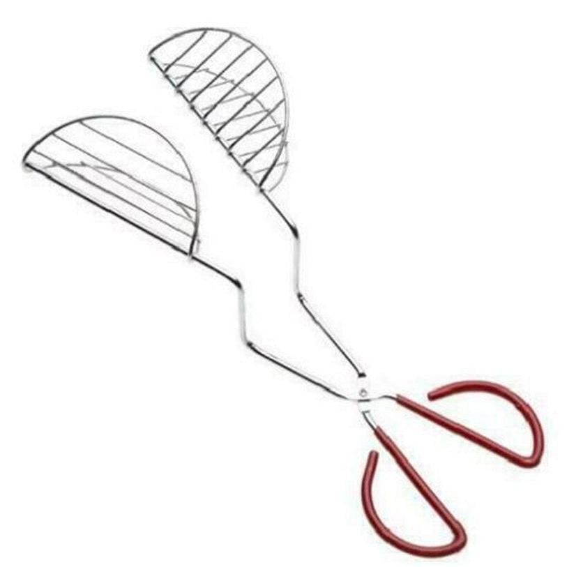 Chrome Taco Press Tortilla Fryer Tongs by HitMyNeed