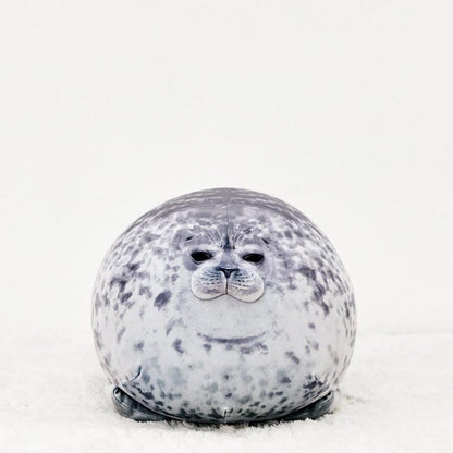 Chubby Blob Seal Plush Toy by HitMyNeed