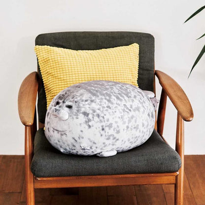 Chubby Blob Seal Plush Toy by HitMyNeed
