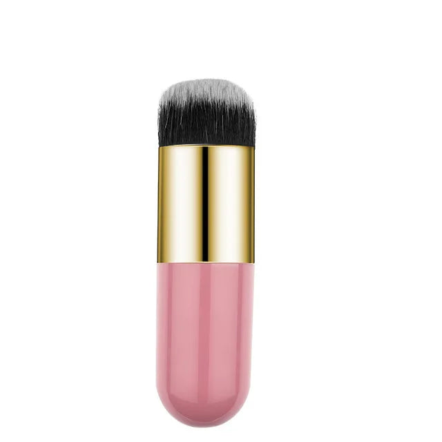 Chubby Pier Flat Cream Foundation Brush pink-gold by HitMyNeed