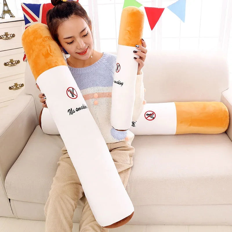 Cigarette-Shaped Plush Cushion Pillow by HitMyNeed