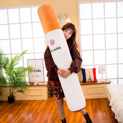 Cigarette-Shaped Plush Cushion Pillow by HitMyNeed