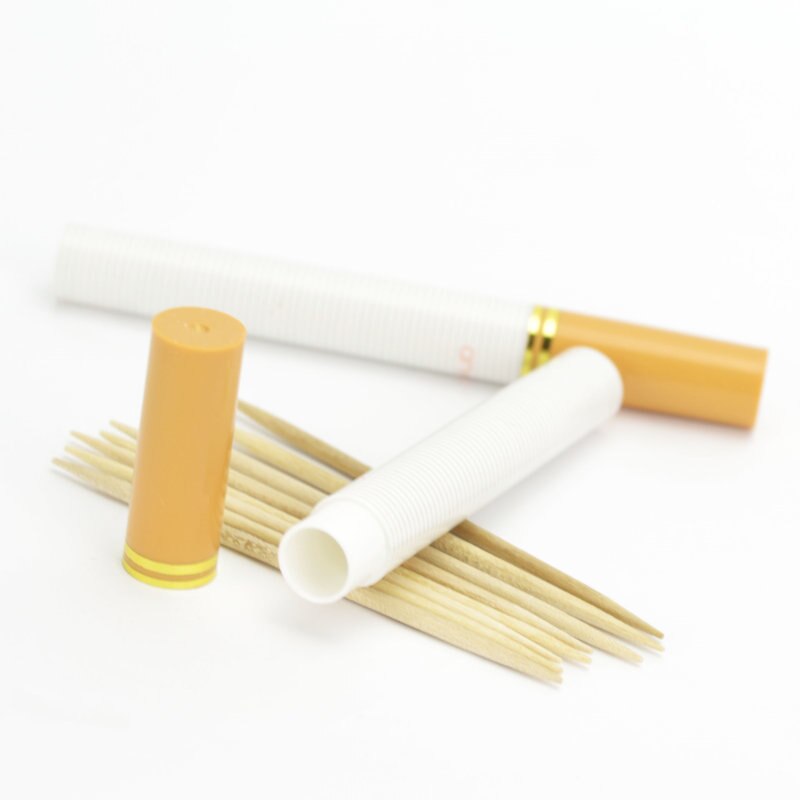 Cigarette Style Pocket Toothpick Holders (2 Pack) by HitMyNeed
