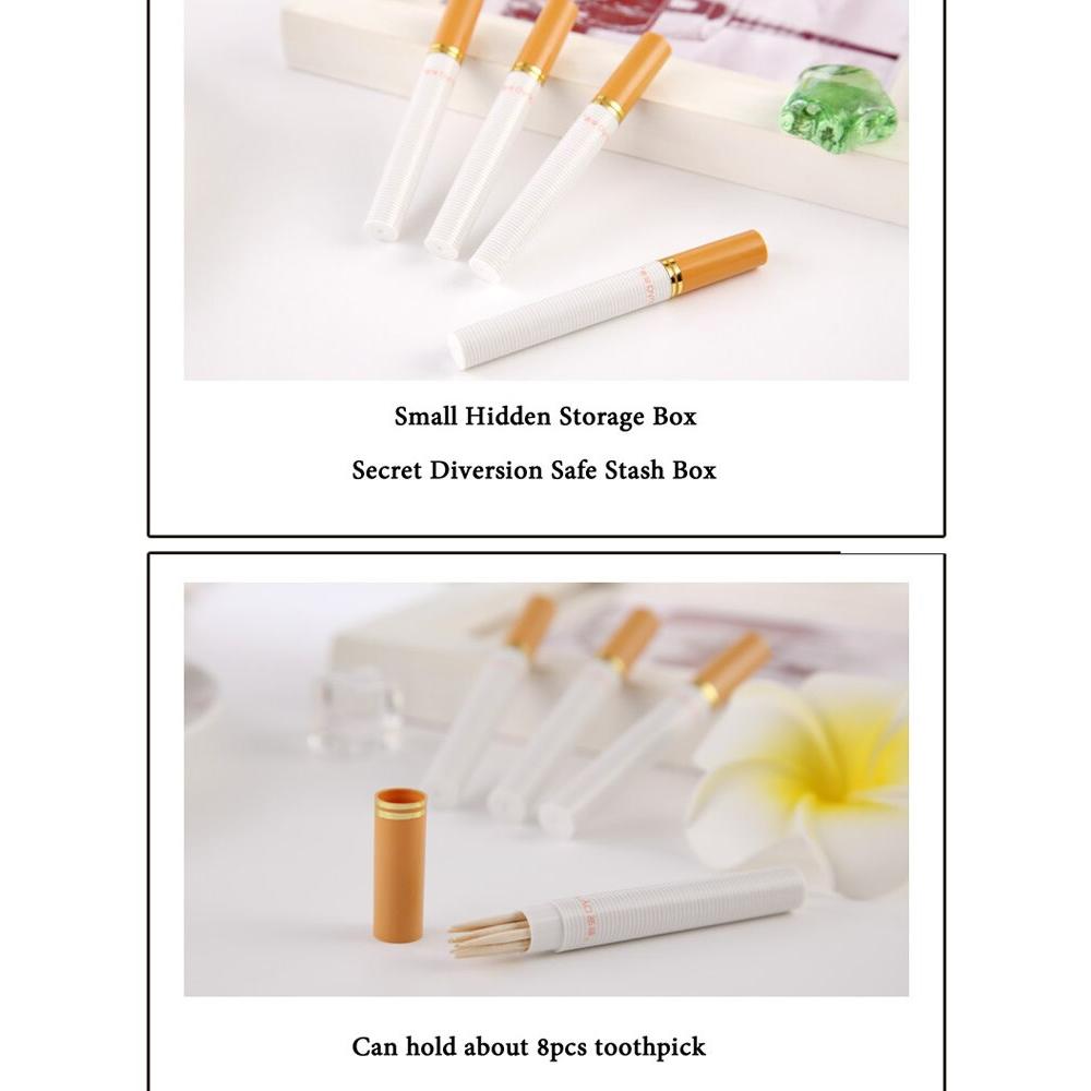 Cigarette Style Pocket Toothpick Holders (2 Pack) by HitMyNeed