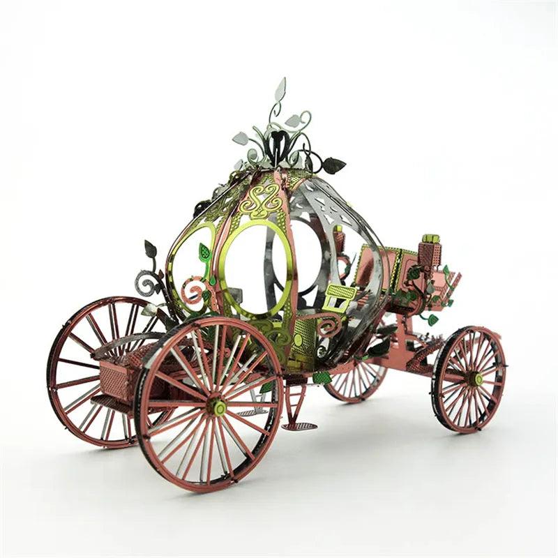 Cinderella Pumpkin Carriage 3D Metal Puzzle Model by HitMyNeed