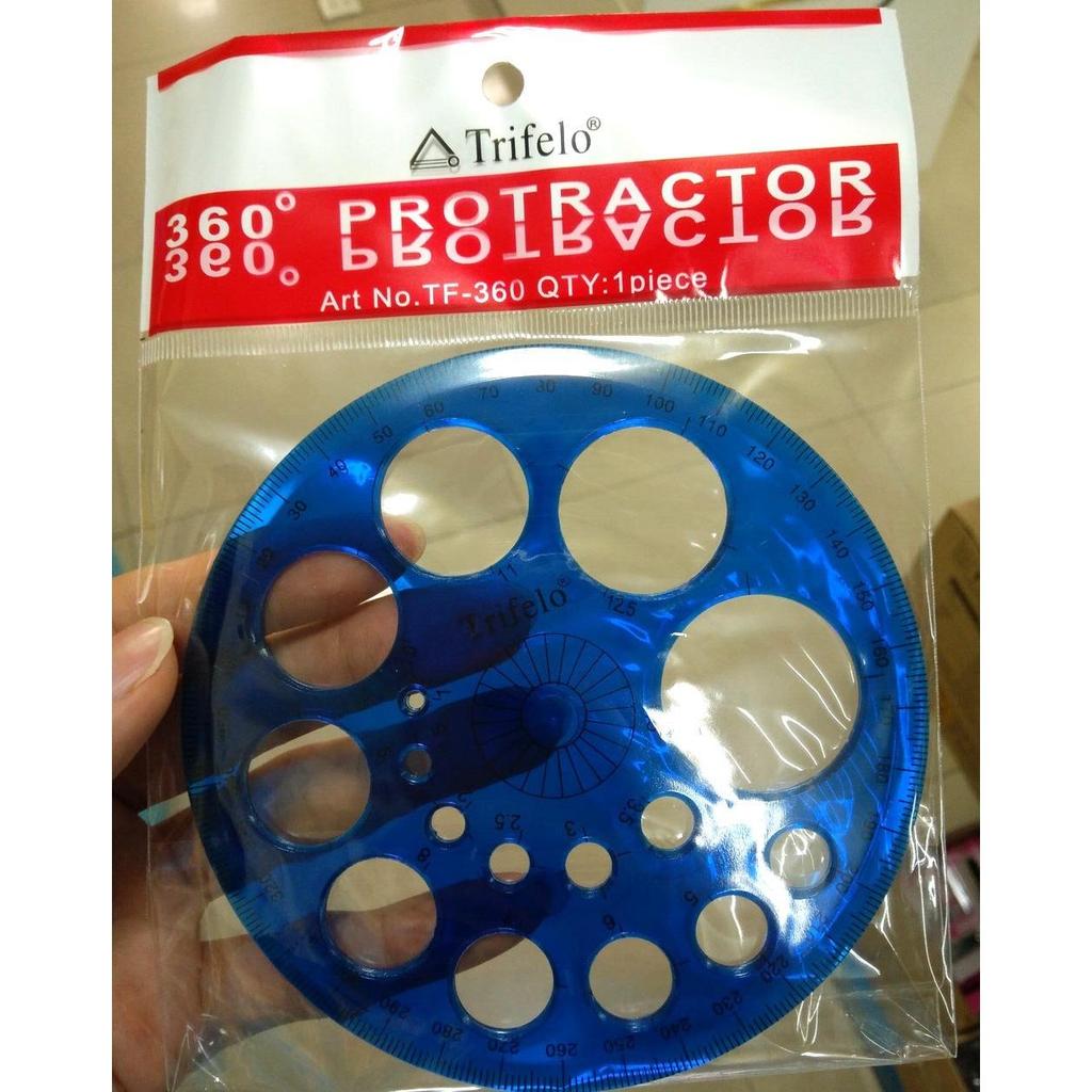 Circle Template Plastic Round Ruler Drawing Tool by HitMyNeed