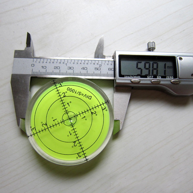 Circular Spirit Level Measuring Instrument 60mm by HitMyNeed