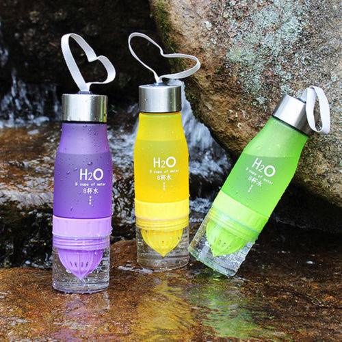 Citrus Fruit Infuser Water Bottle 650ml by HitMyNeed