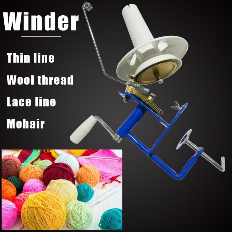 Clamp-On Manual Wool Yarn Ball Winder by HitMyNeed