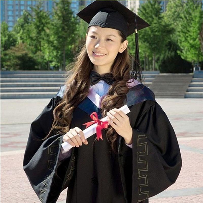 Classic Black Graduation Cap with Tassel by HitMyNeed