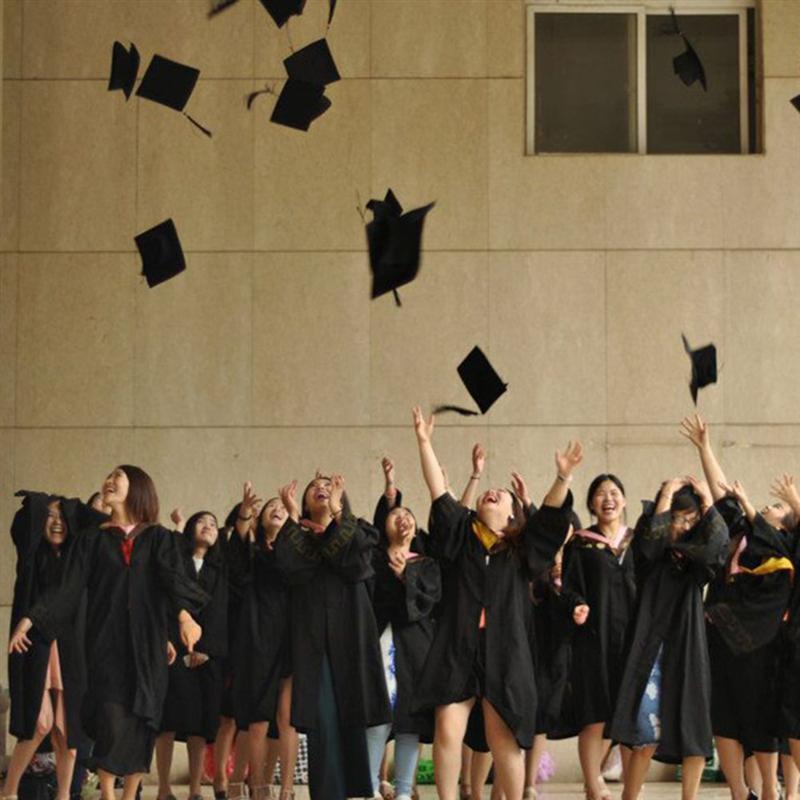 Classic Black Graduation Cap with Tassel by HitMyNeed