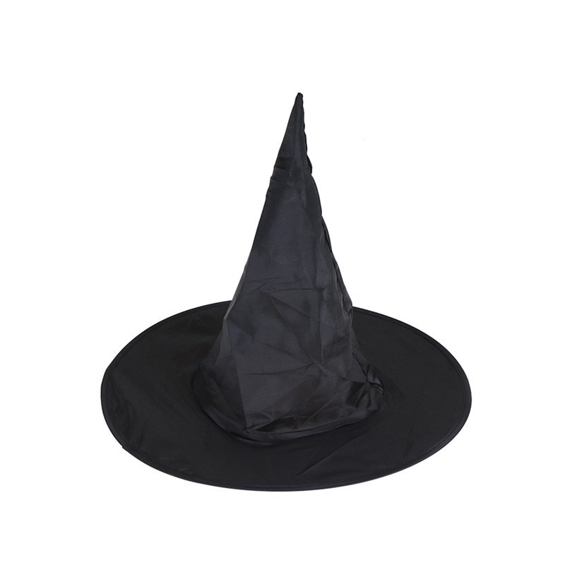 Classic Black Witch Hat for Halloween Costumes by HitMyNeed