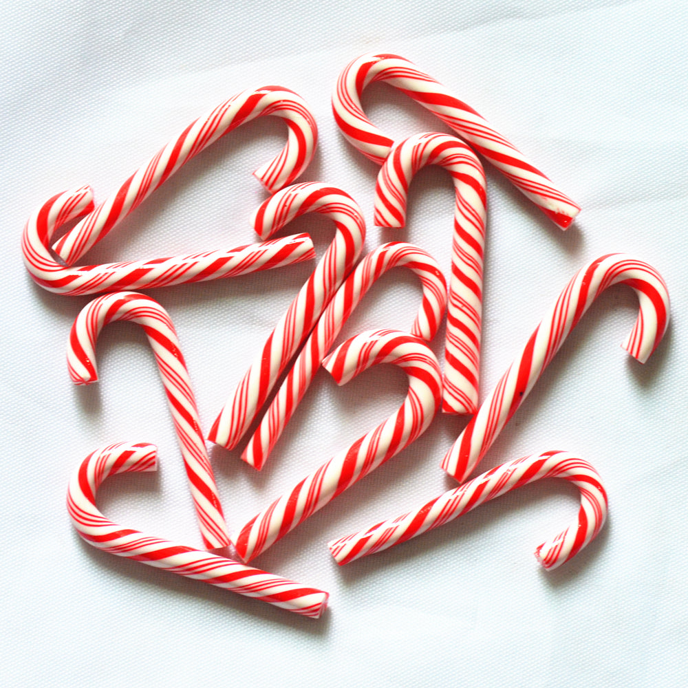Classic Christmas Candy Cane Ornaments (10 Pack) by HitMyNeed