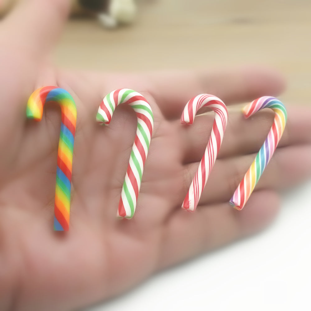 Classic Christmas Candy Cane Ornaments (10 Pack) by HitMyNeed