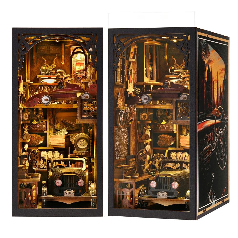 Classic F1 Car DIY Book Nook Wooden Bookshelf Insert by HitMyNeed