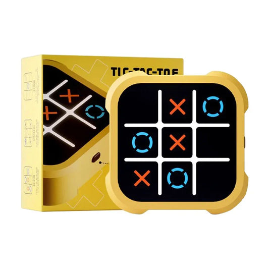Classic Handheld Tic Tac Toe Puzzle Game Console by HitMyNeed
