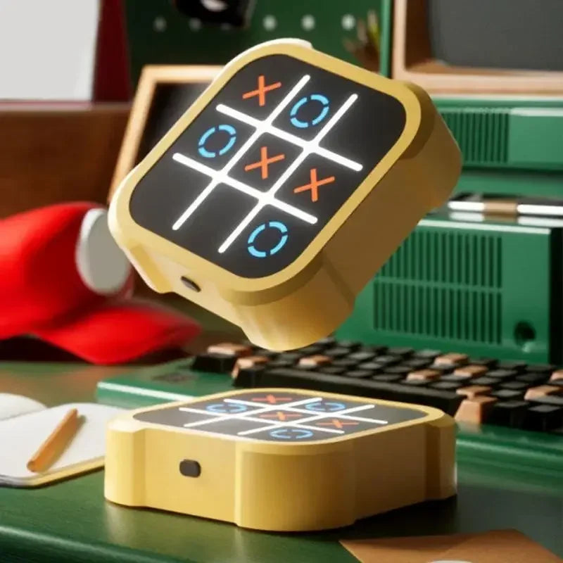 Classic Handheld Tic Tac Toe Puzzle Game Console by HitMyNeed