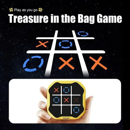 Classic Handheld Tic Tac Toe Puzzle Game Console by HitMyNeed