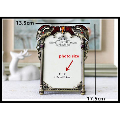 Classic Metal Picture Frame 13.5 x 17.5 cm by HitMyNeed