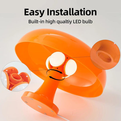 Classic Mushroom Bauhaus Table Lamp USB 28cm by HitMyNeed