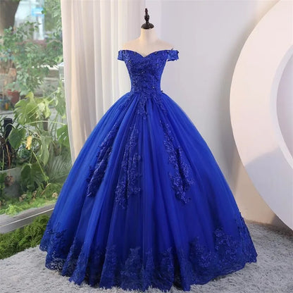 Classic Quinceañera Ball Gown Dress Customized by HitMyNeed