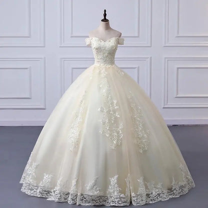 Classic Quinceañera Ball Gown Dress Customized champagne 14.0 by HitMyNeed