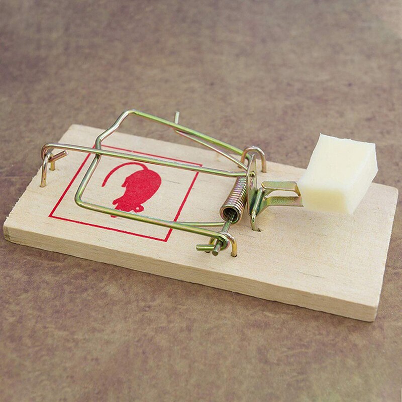 Classic Reusable Wooden Mouse Trap by HitMyNeed