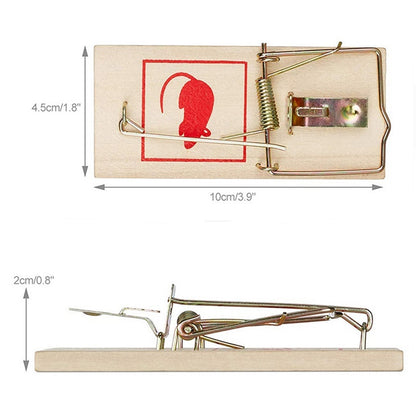 Classic Reusable Wooden Mouse Trap by HitMyNeed