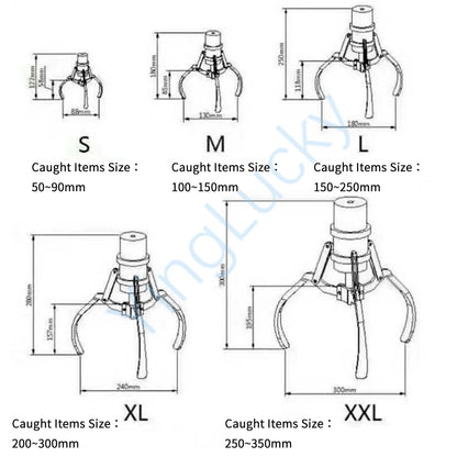 Claw Crane Machine DIY Kit with Coin Acceptor 71cm by HitMyNeed