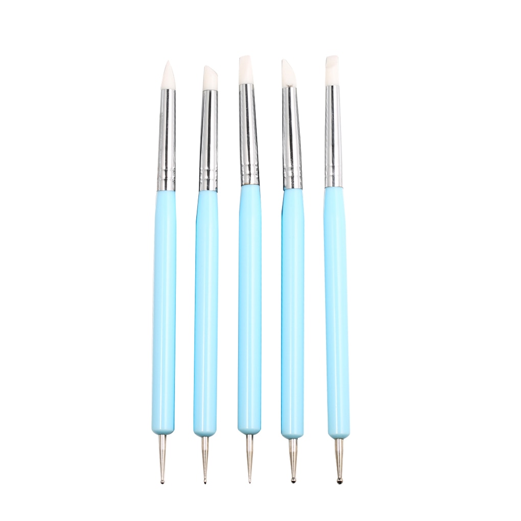 Clay Carving Tools Set with Dual Tips (5 Pcs) by HitMyNeed