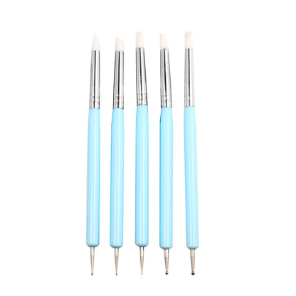 Clay Carving Tools Set with Dual Tips (5 Pcs) by HitMyNeed